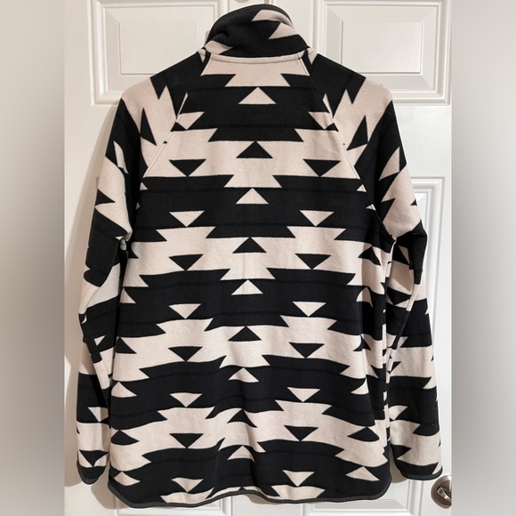The North Face Alpine Full Zip Fleece Jacket - Aztec Print - Women's SZ Medium - Picture 6 of 9